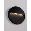 Aplica de perete exterioara NovaLuce RODIX metal, negru, LED, 5W, 307lm, 3000K, IP54 - NL-9136437