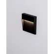 Aplica de perete exterioara NovaLuce FEM metal, negru, LED, 5W, 307lm, 3000K, IP54 - NL-9136440