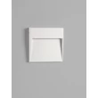 Aplica de perete exterioara NovaLuce FEM metal, alb, LED, 5W, 307lm, 3000K, IP54 - NL-9136441