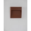 Aplica de perete exterioara NovaLuce FEM metal, maro, LED, 5W, 307lm, 3000K, IP54 - NL-9136442