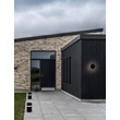 Aplica de perete exterioara NovaLuce AIRY metal, negru, LED, 8W, 369lm, 3000K, IP54 - NL-9136443