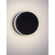 Aplica de perete exterioara NovaLuce AIRY metal, negru, LED, 8W, 369lm, 3000K, IP54 - NL-9136443