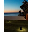 Lampadar exterior NovaLuce AIRY metal, negru, LED, 8W, 369lm, 3000K, IP65 - NL-9136444