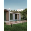 Lampadar exterior NovaLuce AIRY metal, negru, LED, 8W, 369lm, 3000K, IP65 - NL-9136445