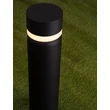 Lampadar exterior NovaLuce AIRY metal, negru, LED, 8W, 369lm, 3000K, IP65 - NL-9136445