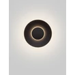 Aplica de perete exterioara NovaLuce CICO metal, negru, LED, 12W, 587lm, 3000K, IP65 - NL-9136446