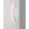 Aplica de perete exterioara NovaLuce CICO metal, alb, LED, 12W, 587lm, 3000K, IP65 - NL-9136447
