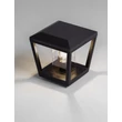 Lampadar exterior NovaLuce OPU metal, plastic, antracit, transparent, E27, IP54 - NL-9136449