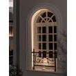 Aplica de perete exterioara NovaLuce DIO metal, alb, LED, 4W, 60lm, 3000K, IP65 - NL-9136451