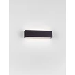 Aplica de perete exterioara NovaLuce ALLURE metal, sticla, negru, LED, 22W, 1723lm, 3000K, IP65 - NL-9136456