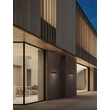 Aplica de perete exterioara NovaLuce ALLURE metal, sticla, negru, LED, 8W, 502lm, 3000K, IP65 - NL-9136458