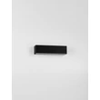 Aplica de perete exterioara NovaLuce ALLURE metal, sticla, negru, LED, 8W, 502lm, 3000K, IP65 - NL-9136458