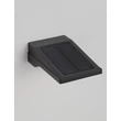 Aplica de perete solara exterioara cu senzor NovaLuce TEK metal, plastic, negru, alb, LED, 1W, 105lm, 3000K, IP54 - NL-9136460