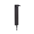 Lampadar exterior cu senzor NovaLuce TEK metal, plastic, negru, LED, 1W, 105lm, 3000K, IP54 - NL-9136461