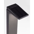 Lampadar exterior cu senzor NovaLuce TEK metal, plastic, negru, LED, 1W, 105lm, 3000K, IP54 - NL-9136461
