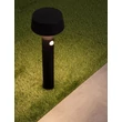 Lampa solara NovaLuce CHIARO metal, negru, LED, 1W, 69lm, 3000K, IP54 - NL-9136462