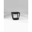 Lampadar exterior NovaLuce CUPPA metal, sticla, antracit, transparent, LED, 2W, 186lm, 3000K, IP54 - NL-9136464