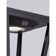 Lampadar exterior NovaLuce CUPPA metal, sticla, antracit, transparent, LED, 2W, 186lm, 3000K, IP54 - NL-9136464