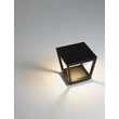 Lampadar exterior NovaLuce CUPPA metal, sticla, antracit, transparent, LED, 2W, 186lm, 3000K, IP54 - NL-9136464