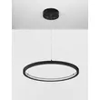 Pendul NovaLuce EMPATIA metal, negru, LED, 3000K, 35W, 1100lm - NL-9172861