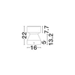 Lampadar exterior NovaLuce LUA ciment, gri, LED, 12W, 629lm, 3000K, IP65 - NL-9186184