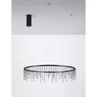 Pendul NovaLuce STELLAR metal, negru, LED, 3000K, 30W, 2420lm - 9186977