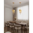 Pendul NovaLuce REVΙΑ metal, auriu, LED, 8W, 3000K, 351 Lm - NL-9186991