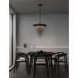 Pendul NovaLuce REVΙΑ metal, negru, LED, 28W, 3000K, 1092 Lm - NL-9186992