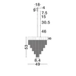 Pendul NovaLuce REVΙΑ metal, negru, LED, 28W, 3000K, 1092 Lm - NL-9186992
