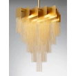 Pendul NovaLuce REVΙΑ metal, auriu, LED, 28W, 3000K, 1092 Lm - NL-9186993