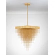 Pendul NovaLuce REVΙΑ metal, auriu, LED, 79W, 3000K, 2754 Lm - NL-9186995