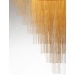 Pendul NovaLuce REVΙΑ metal, auriu, LED, 79W, 3000K, 2754 Lm - NL-9186995