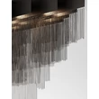 Pendul NovaLuce REVΙΑ metal, negru, LED, 46W, 3000K, 1654 Lm - NL-9186996