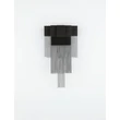 Aplica de perete NovaLuce REVΙΑ metal, negru, gri, LED, 8W, 3000K, 290 Lm - NL-9186998
