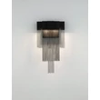 Aplica de perete NovaLuce REVΙΑ metal, negru, gri, LED, 8W, 3000K, 290 Lm - NL-9186998