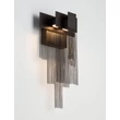 Aplica de perete NovaLuce REVΙΑ metal, negru, gri, LED, 8W, 3000K, 290 Lm - NL-9186998