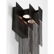 Aplica de perete NovaLuce REVΙΑ metal, negru, gri, LED, 8W, 3000K, 290 Lm - NL-9186998
