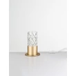 Veioza NovaLuce PHOS metal, acril, auriu, transparent, LED, 5W, 3000K, 320Lm - NL-9190200