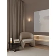 Aplica de perete NovaLuce PHOS metal, acril, auriu, transparent, LED, 6W, 3000K, 385 Lm - NL-9190205