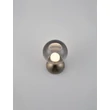 Aplica de perete NovaLuce SILENZIO metal, sticla, nichel, fumuriu, LED, 6W, 3000K, 265 Lm - NL-9190210