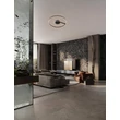 Plafoniera NovaLuce SIENA metal, acril, negru, alb, LED, 57W, 2700-3000-4000K, 3023 Lm - NL-9190856