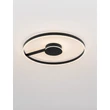Plafoniera NovaLuce SIENA metal, acril, negru, alb, LED, 57W, 2700-3000-4000K, 3023 Lm - NL-9190856