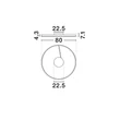 Plafoniera NovaLuce SIENA metal, acril, alb, LED, 57W, 2700-3000-4000K, 3023 Lm - NL-9190857