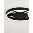 Plafoniera NovaLuce SIENA metal, acril, negru, alb, LED, 41W, 2700-3000-4000K, 1638 Lm - NL-9190858