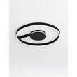 Plafoniera NovaLuce SIENA metal, acril, negru, LED, 48W, 27000-3000-4000K, 2465 Lm - NL-9190859