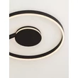 Plafoniera NovaLuce SIENA metal, acril, negru, LED, 48W, 27000-3000-4000K, 2465 Lm - NL-9190859