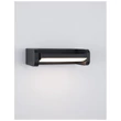 Aplica de perete exterioara NovaLuce Volver metal, plastic, negru, LED, 3000K, 6W, 480lm, IP54 - NL-9195062