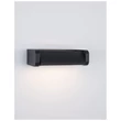 Aplica de perete exterioara NovaLuce Volver metal, plastic, negru, LED, 3000K, 6W, 480lm, IP54 - NL-9195062