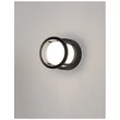 Aplica de perete exterioara NovaLuce Agosto metal, plastic, negru, LED, 3000K, 6W, 420lm, IP54 - NL-9207615