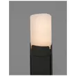 Lampadar exterior NovaLuce Pyro metal, plastic, gri, alb, E27, IP54 - NL-9209212